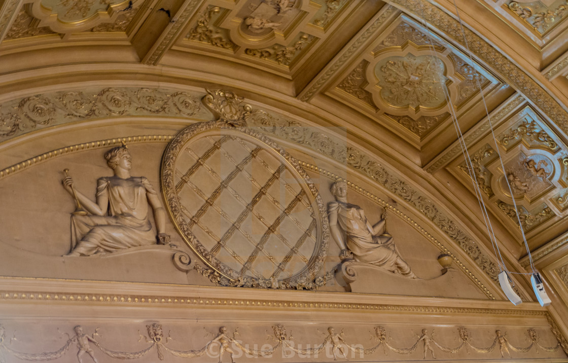 Wall And Ceiling Decoration At The Victorian Blackpool Winter