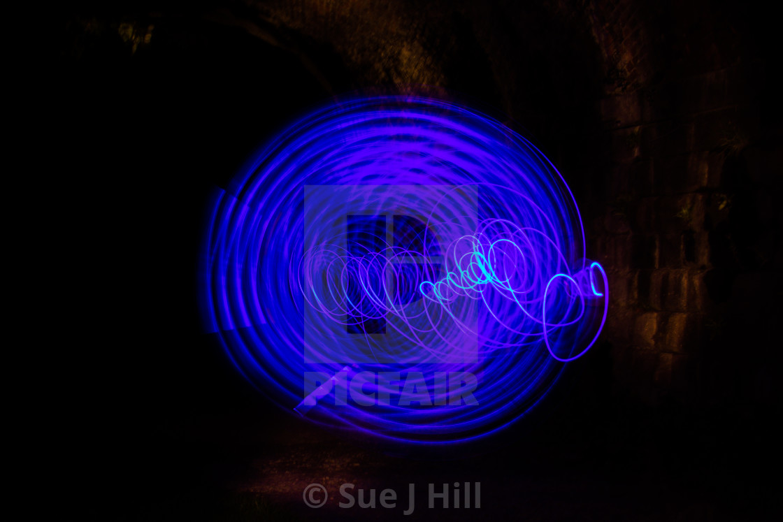 Colorful Light Painting Neon Motion Effect License Download Or