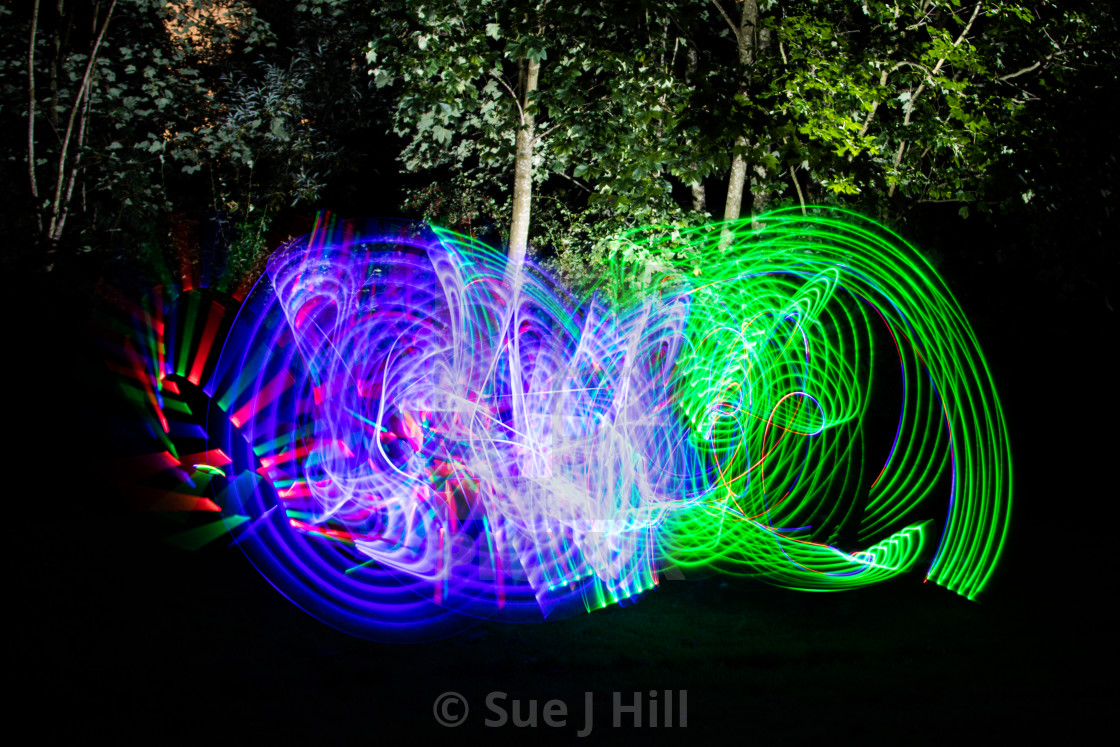 Colorful Light Painting Neon Motion Effect License Download Or