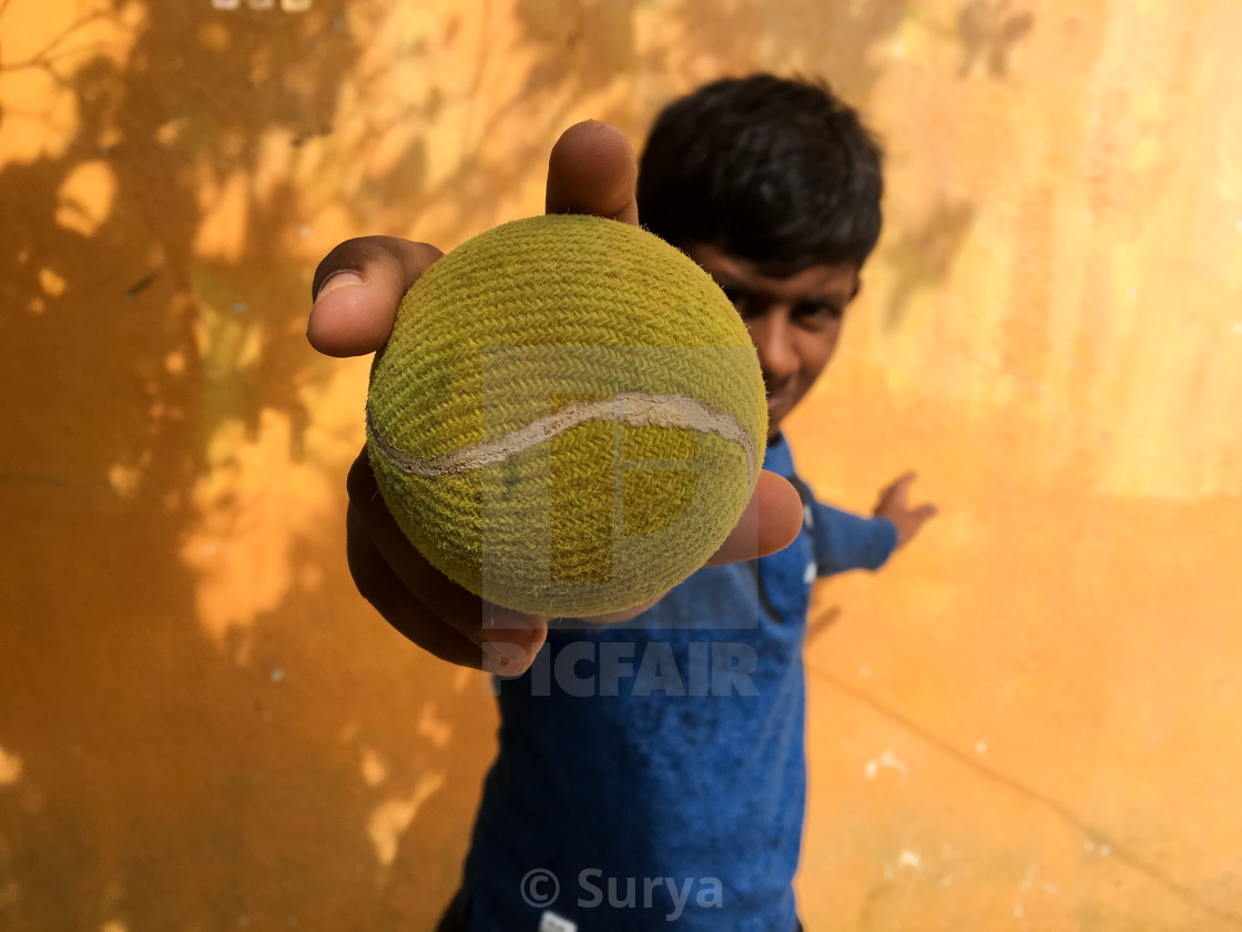 "Boy Catching the Ball" by Surya - $15.39 "Boy Catching the Ball" stock image