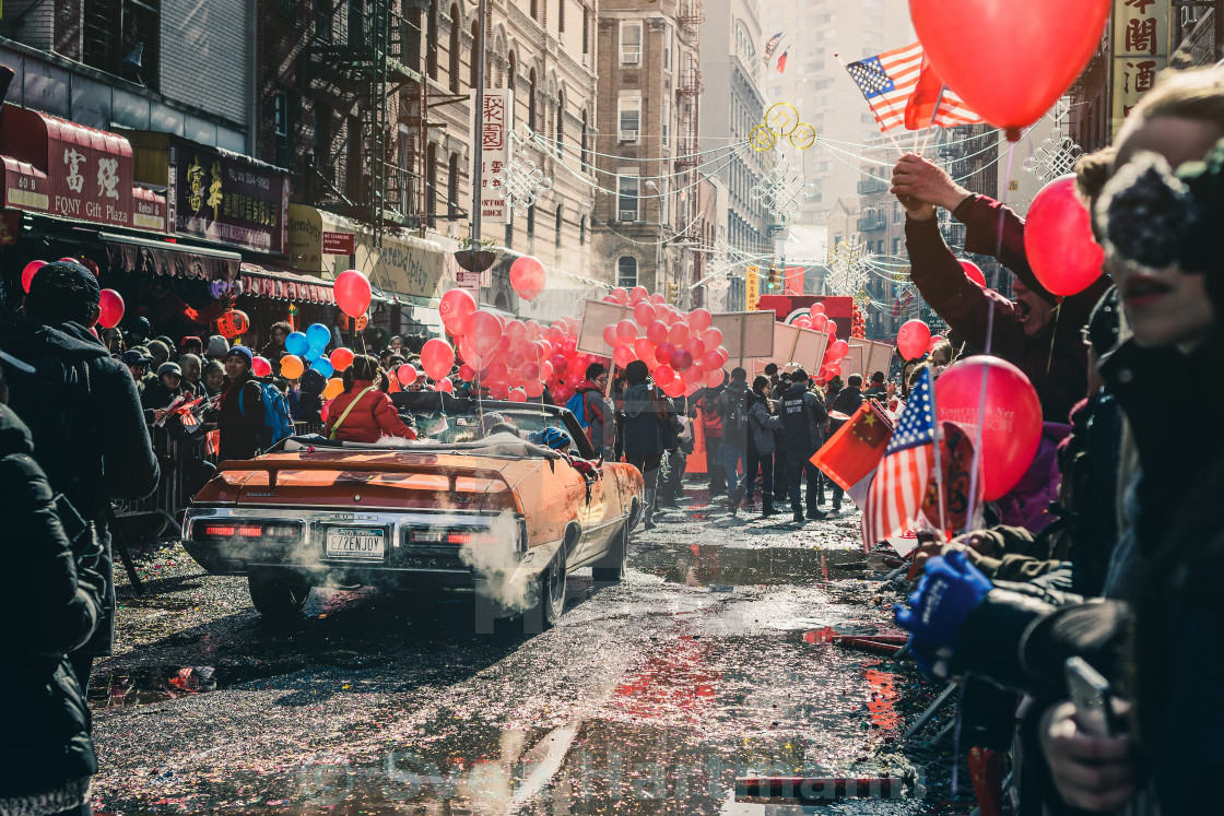 "Chinese New Year Parade" stock image