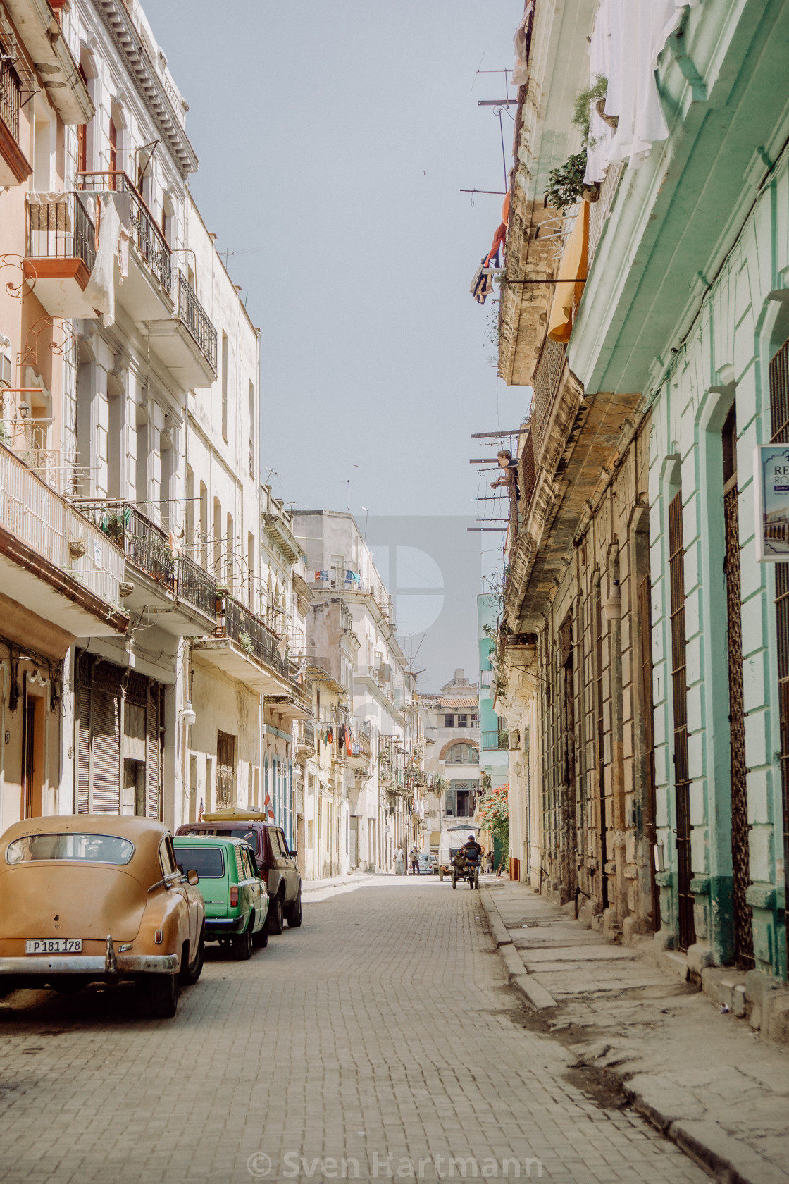 "cuban street life" stock image