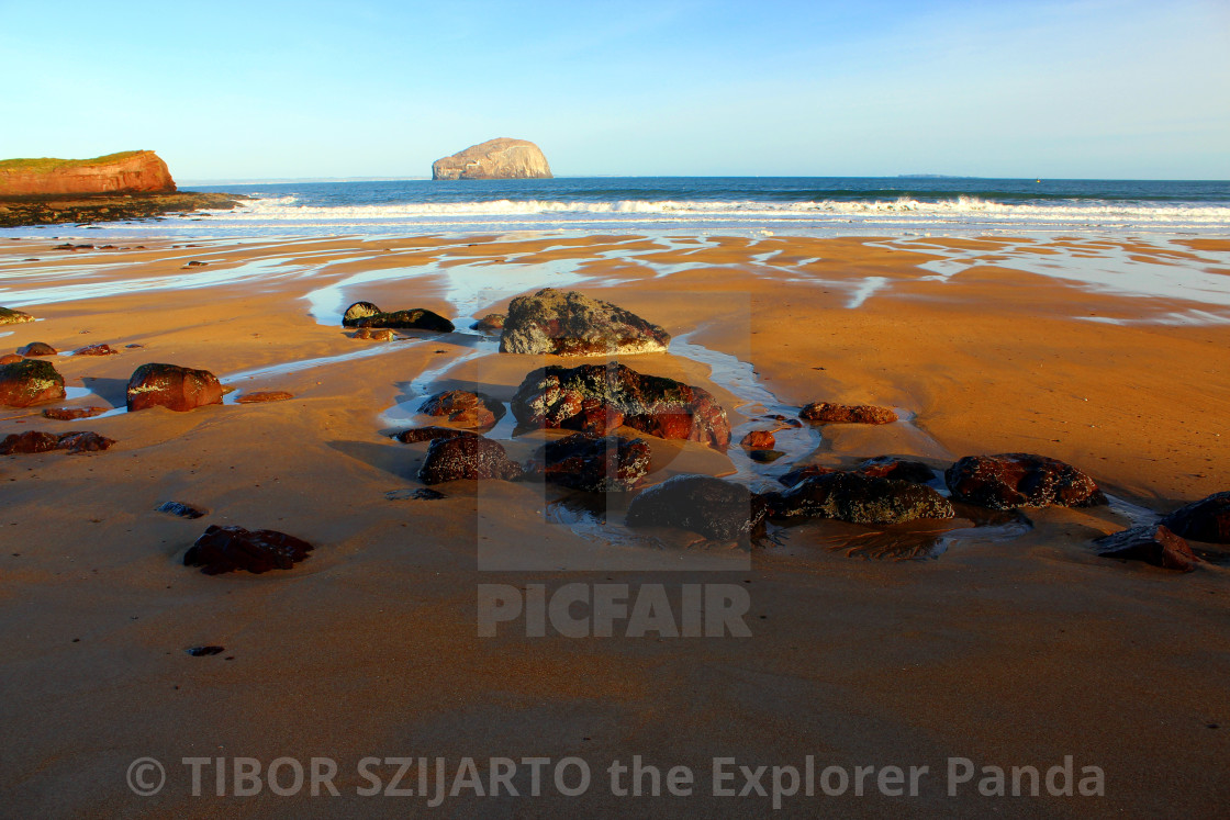 "Bass Rock" stock image