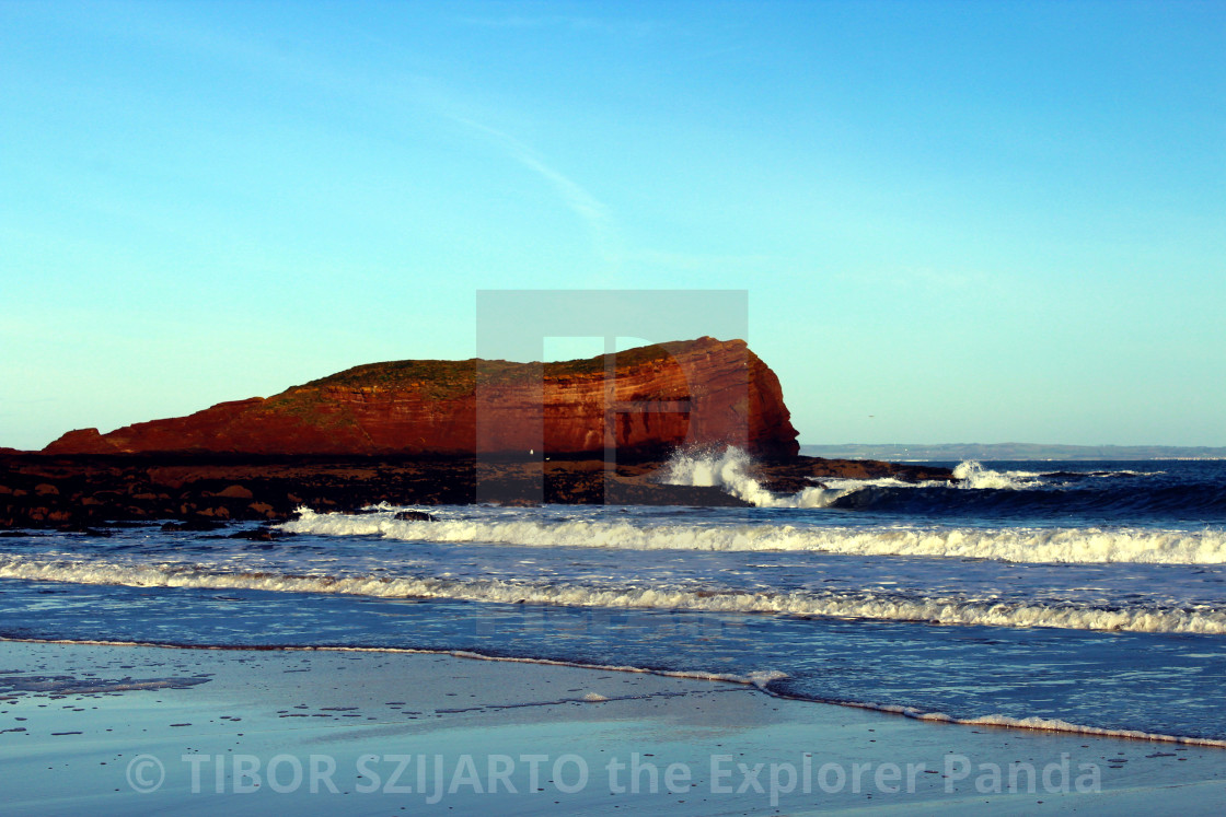 "North Berwick coast" stock image