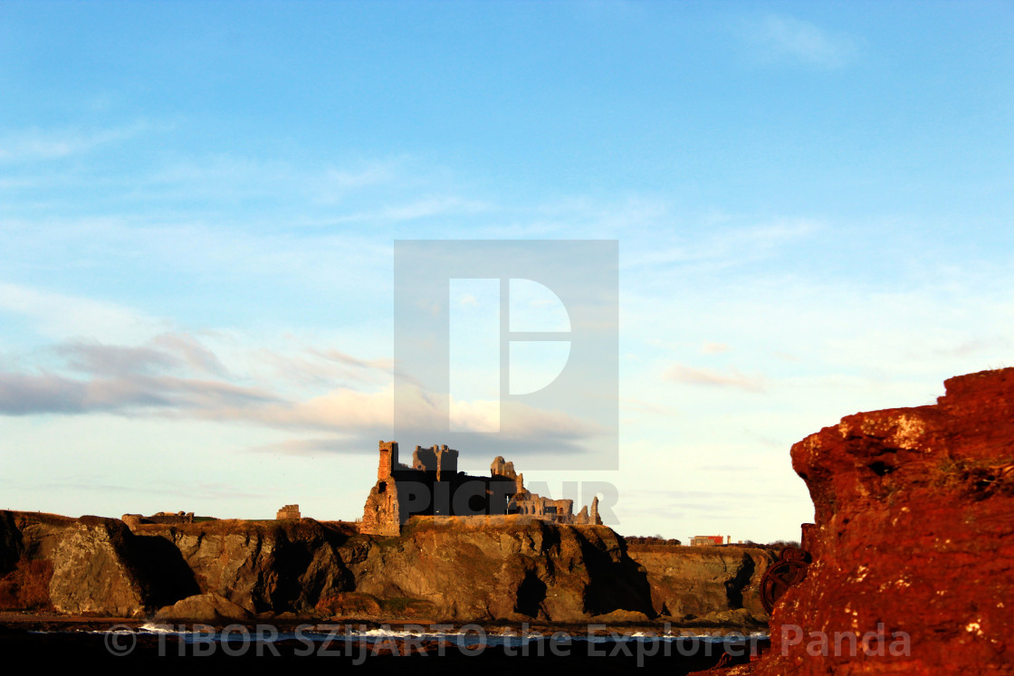 "Tantallon Castle" stock image