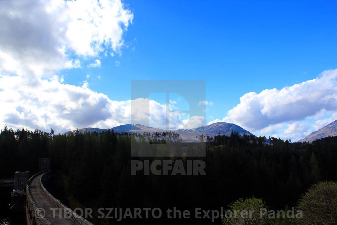 "Sky of Isle of Skye" stock image