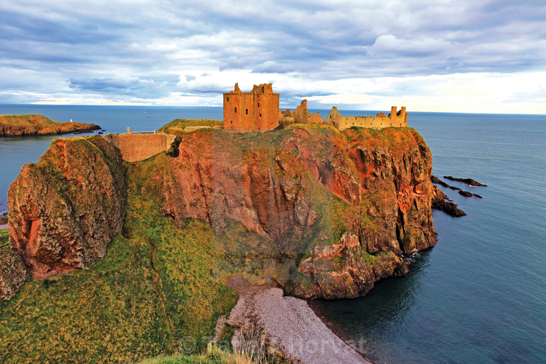 "Dunnottar Castle" by Tadeja Horvat - $16.15 "Dunnottar Castle" stock image