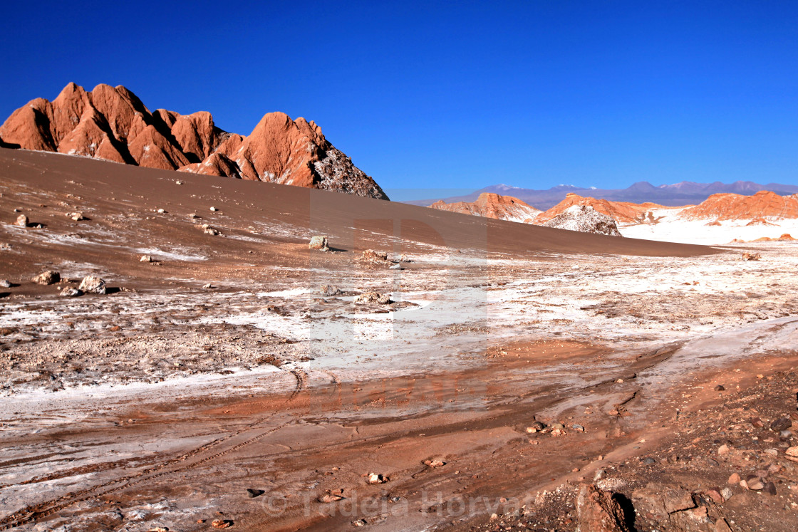 "Valley of the Moon, Atacama desert" by Tadeja Horvat - $15.88 "Valley of the Moon, Atacama desert" stock image