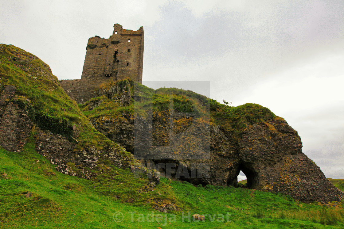 "Gylen Castle, Isle of Kerrera" by Tadeja Horvat - $16.15 "Gylen Castle, Isle of Kerrera" stock image