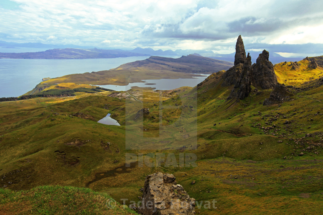 "Old Man of Storr" stock image