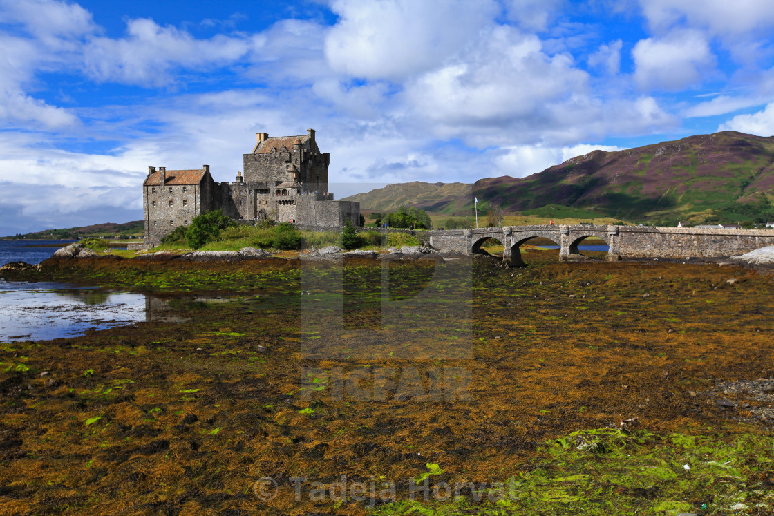 "Eilean Donan Castle" by Tadeja Horvat - $15.91 "Eilean Donan Castle" stock image