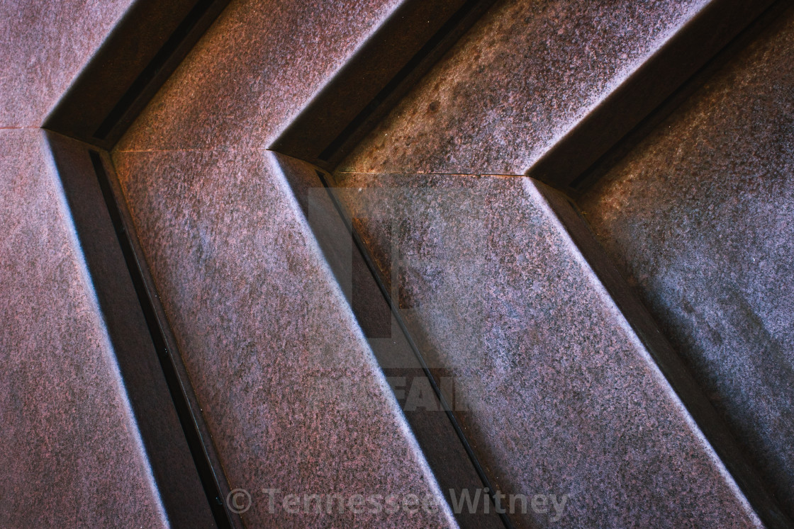 "Close-up of grooves in modern iron metal structure forming an industrial..." by Tennessee Witney - £4.91 "Close-up of grooves in modern iron metal structure forming an industrial..." stock image