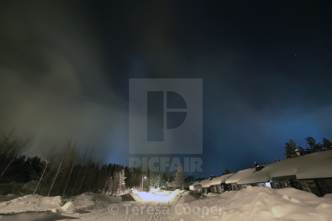 "Blues and ice pillars" stock image