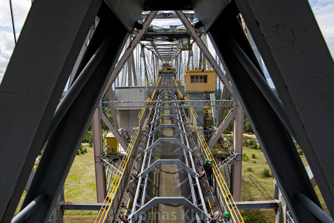 "Abraumbrücke F60" by Thomas Klukas - $22.81 "Abraumbrücke F60" stock image