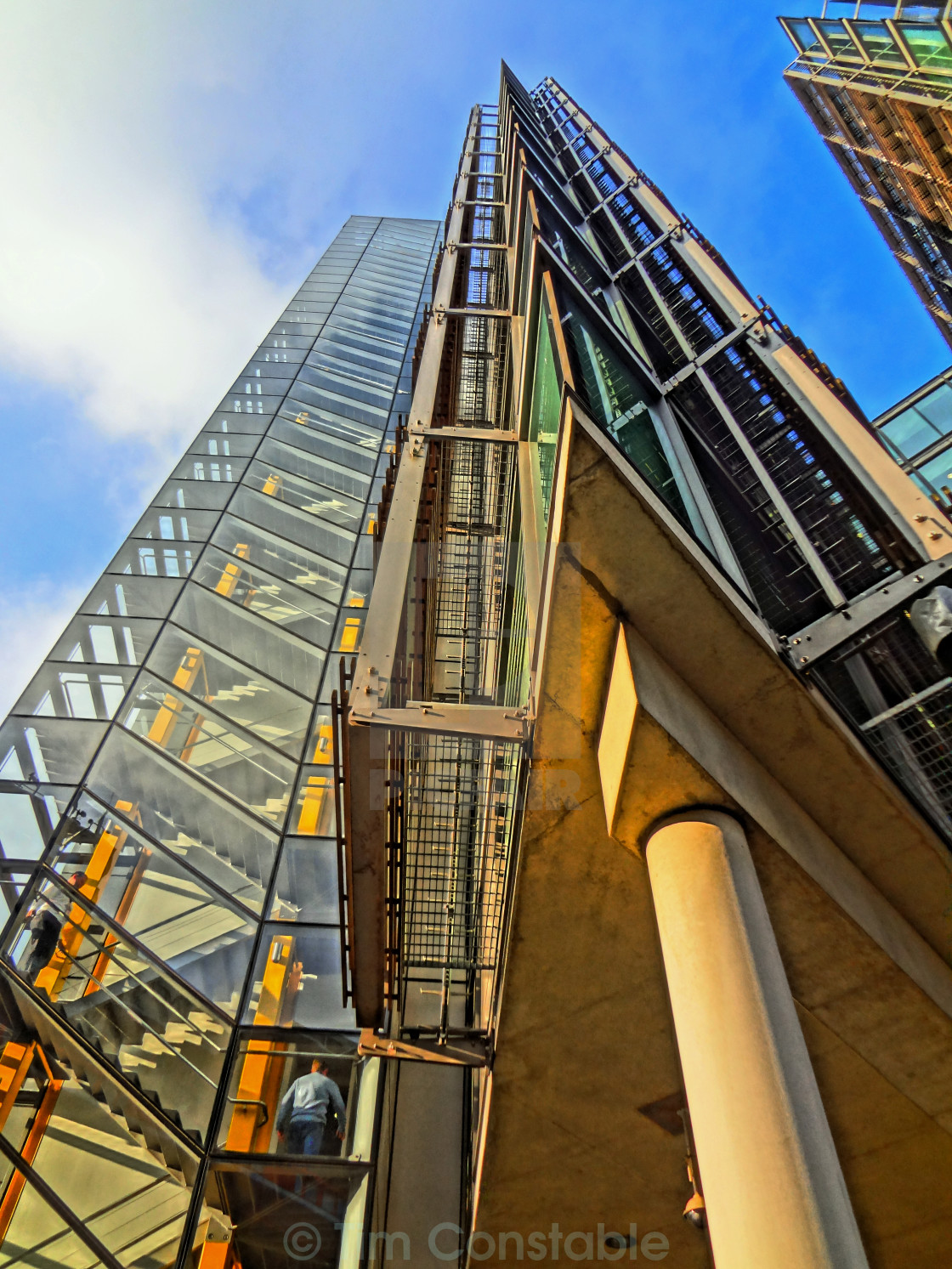 "High Rise Office" stock image