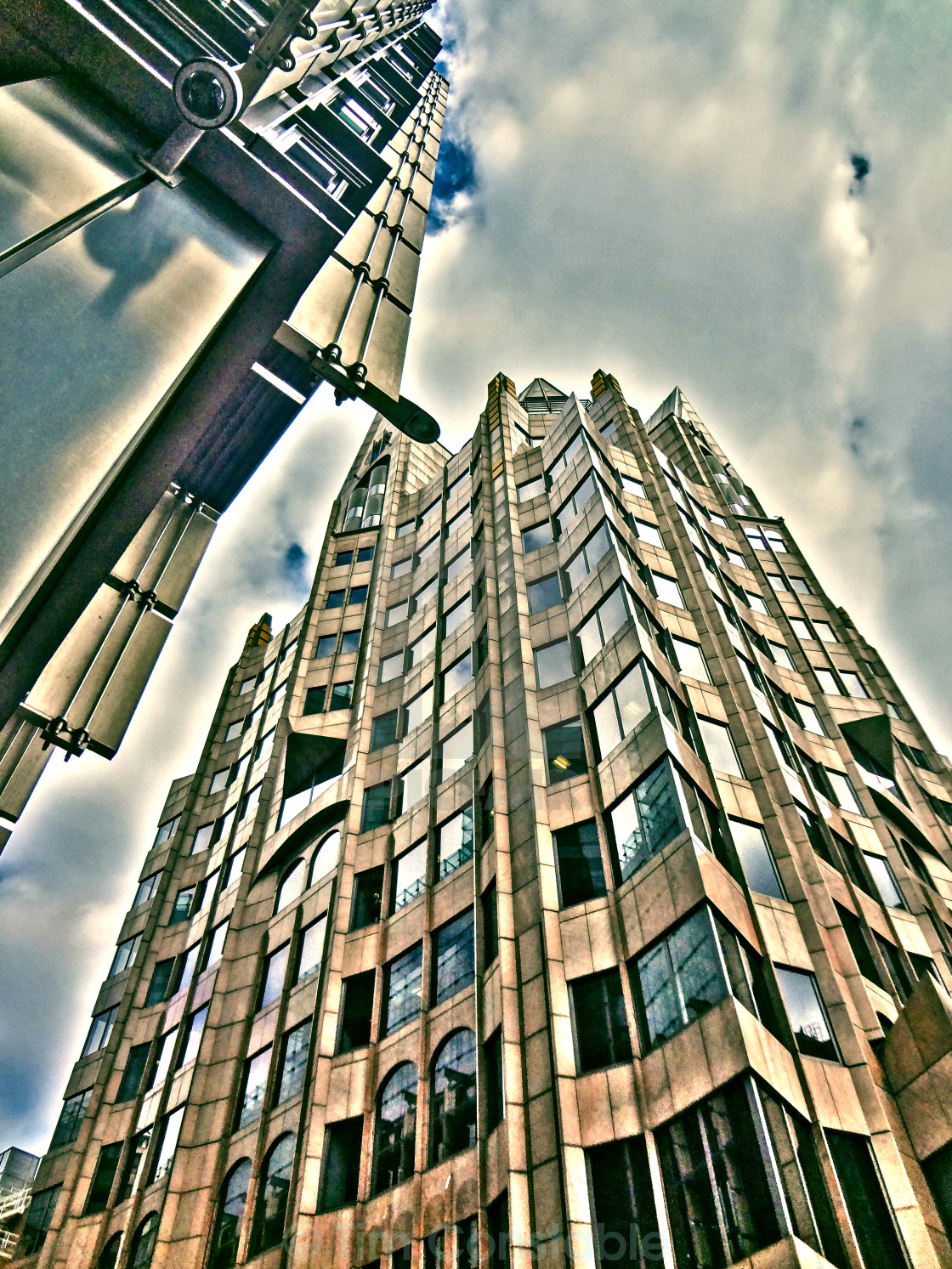 "City of London Skyline" stock image