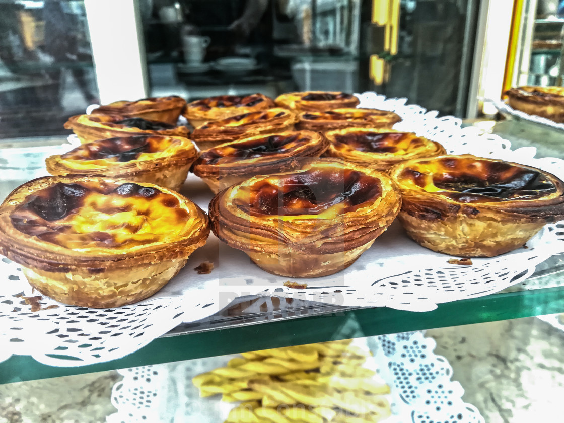 "Pastéis de Nata" stock image