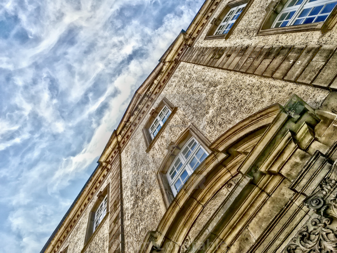 "Old building, Luxembourg City" stock image