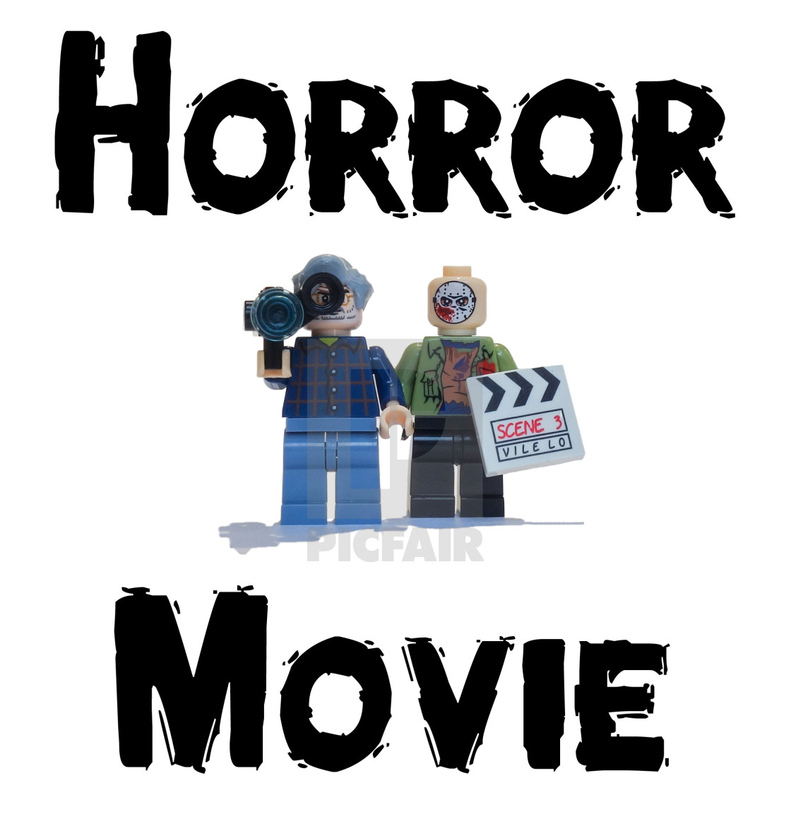 "Horror Movie" stock image