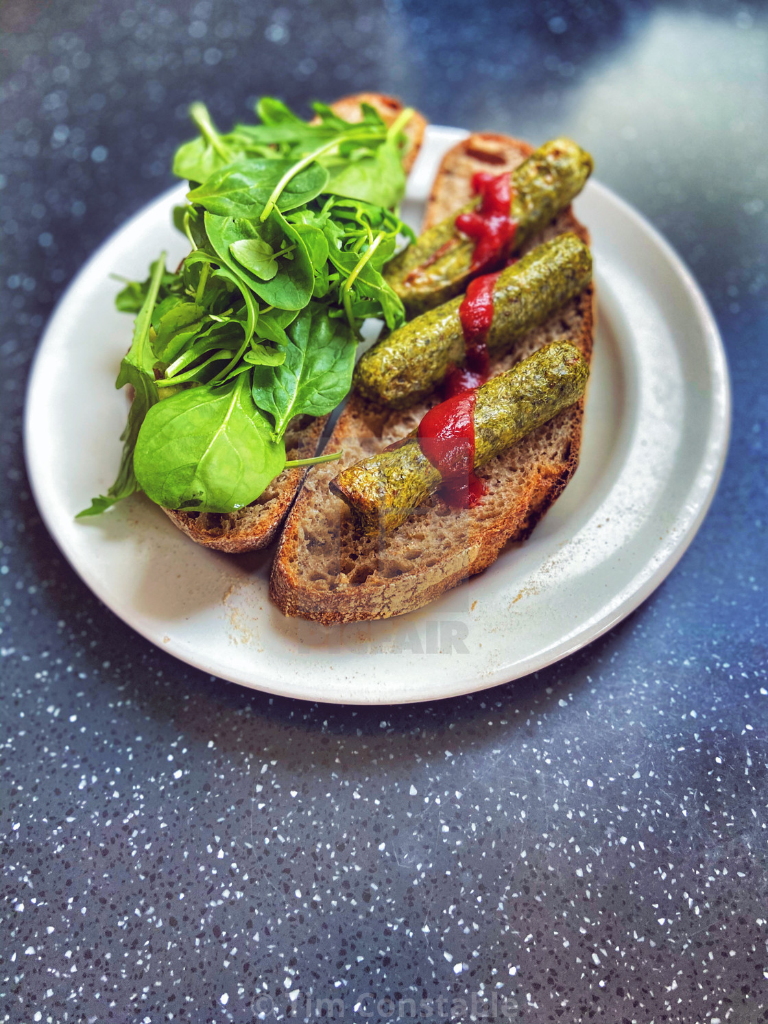 "Vegan Breakfast" stock image