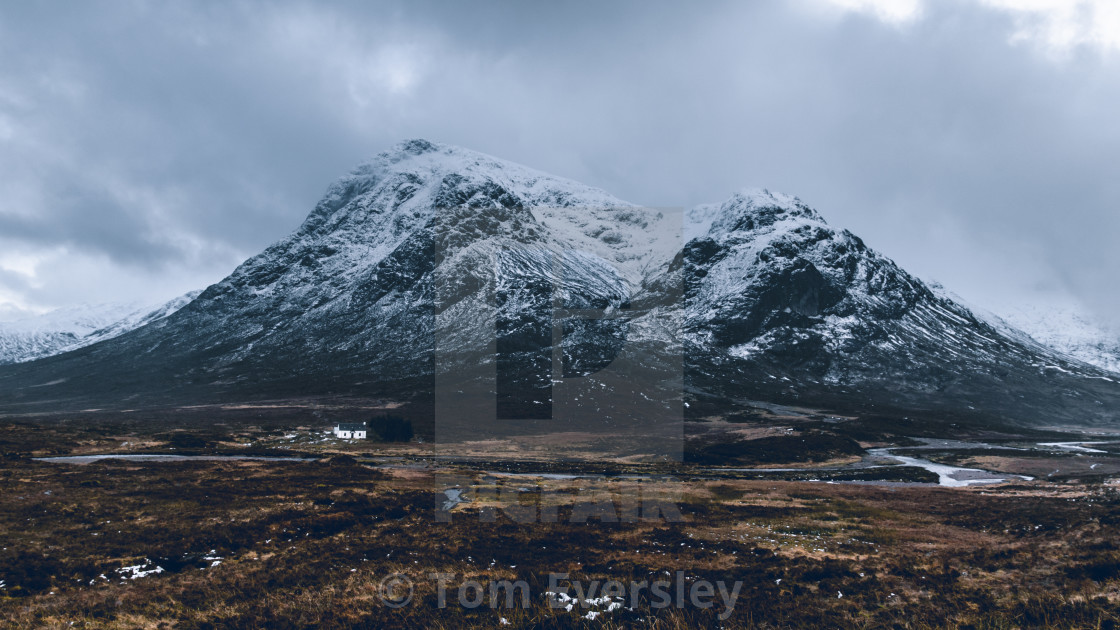 "Mountain nature landscape winter snow ice in Glencoe Scotland" by Tom Eversley - $15.41 "Mountain nature landscape winter snow ice in Glencoe Scotland" stock image
