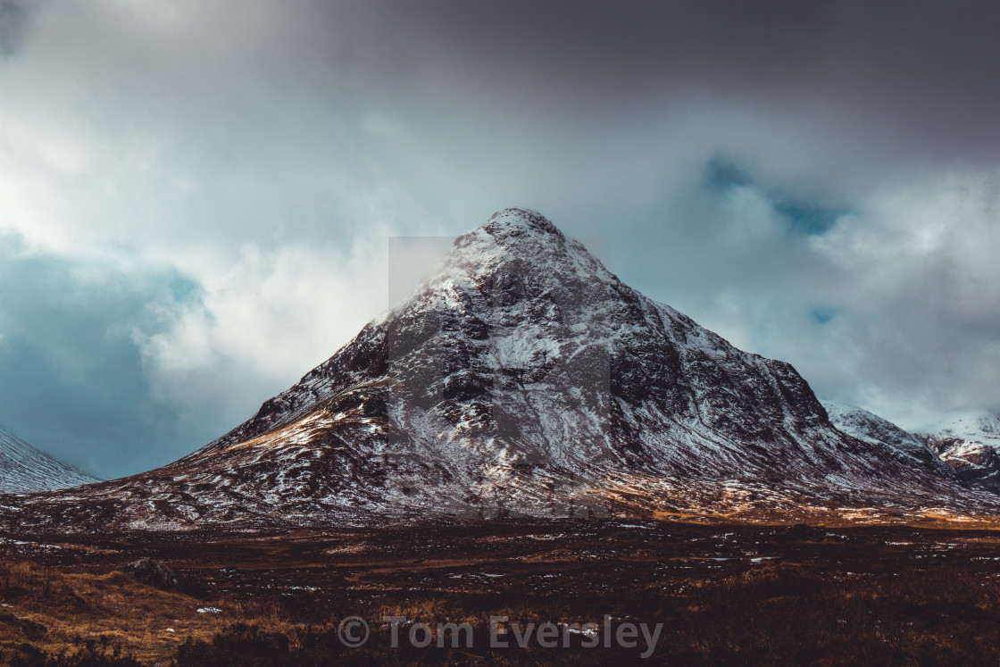 "Mountain nature landscape winter snow ice in Glencoe Scotland" by Tom Eversley - $15.41 "Mountain nature landscape winter snow ice in Glencoe Scotland" stock image