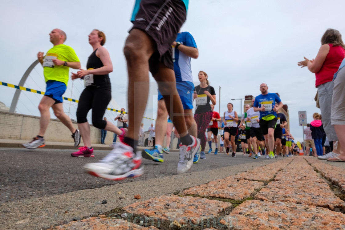 "Great North 10k 2015 f" stock image