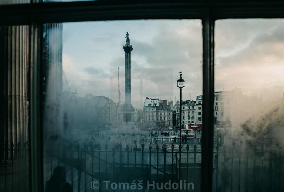 "Trafalgar Square" stock image