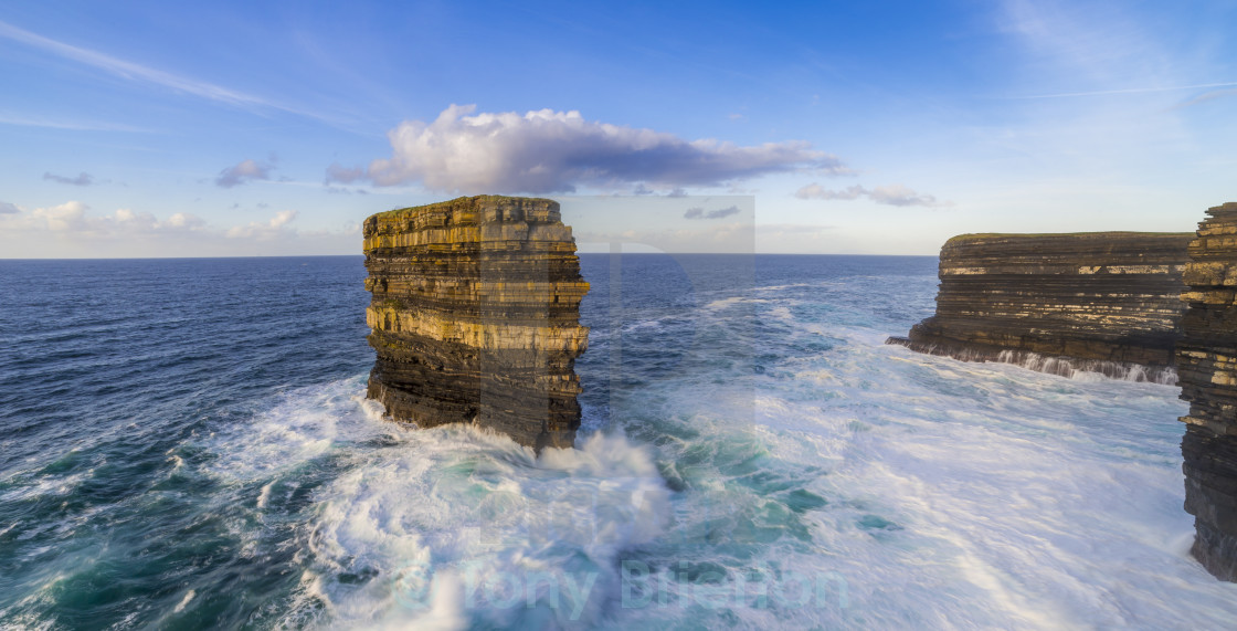 "Dun Briste Seastack." by Tony Brierton - $15.41 "Dun Briste Seastack." stock image