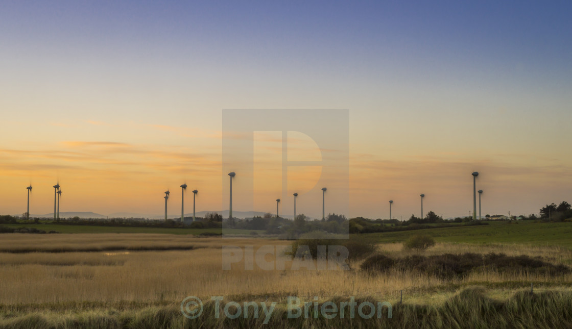 "Wind Powered Generators." by Tony Brierton - $15.41 "Wind Powered Generators." stock image