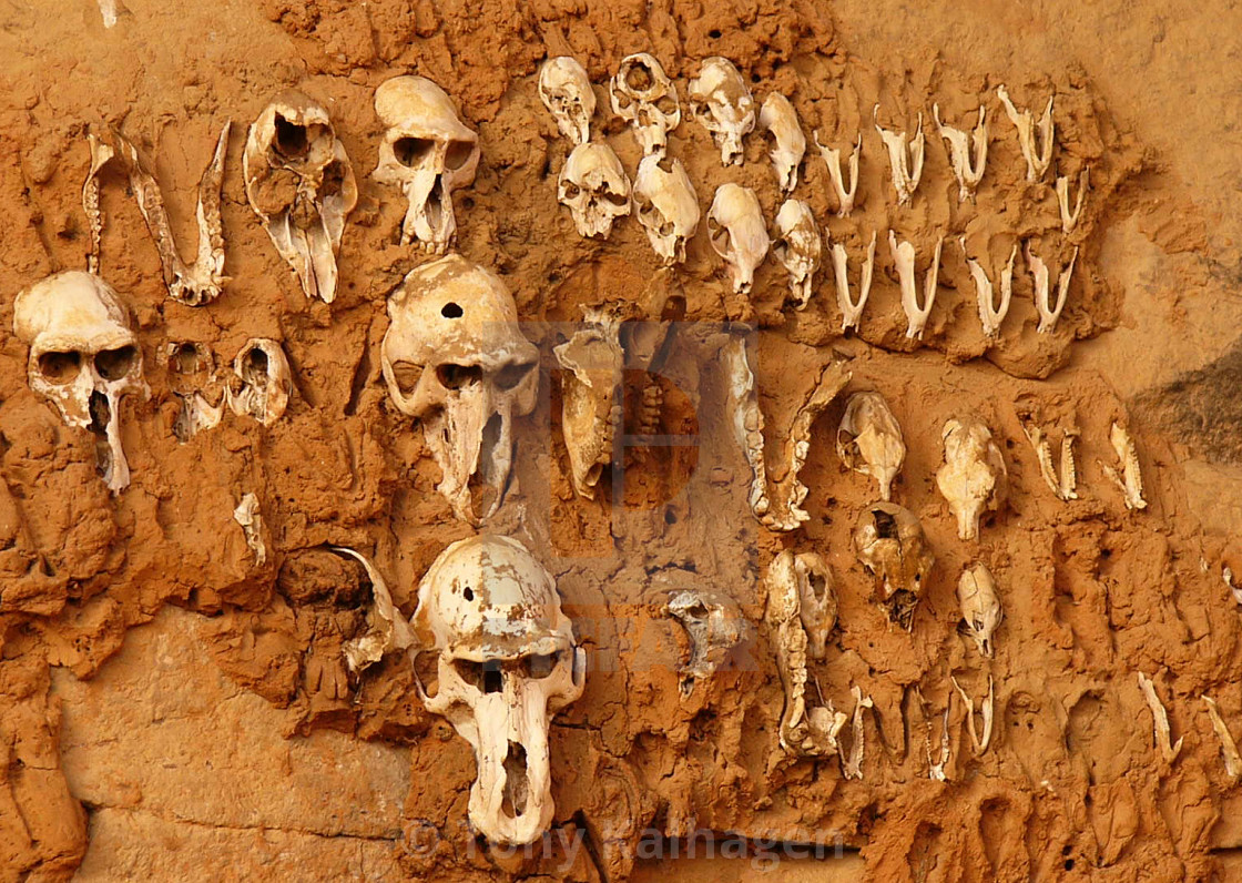 "Fetish ruins in Dogon Country" by Tony Kalhagen - $15.11 "Fetish ruins in Dogon Country" stock image