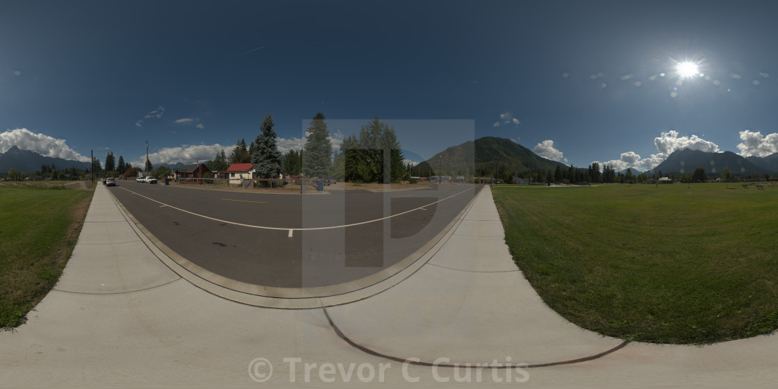 "Mountain Loop Highway - Darrington" by Trevor C Curtis - £12.40 "Mountain Loop Highway - Darrington" stock image