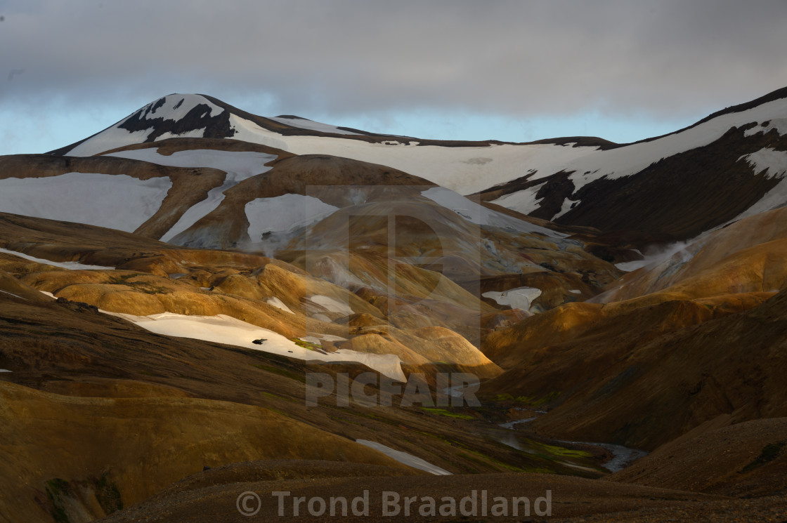 "Kerlingarfjöll in Iceland" stock image