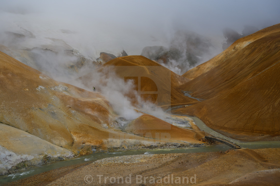 "Kerlingarfjöll in Iceland" stock image