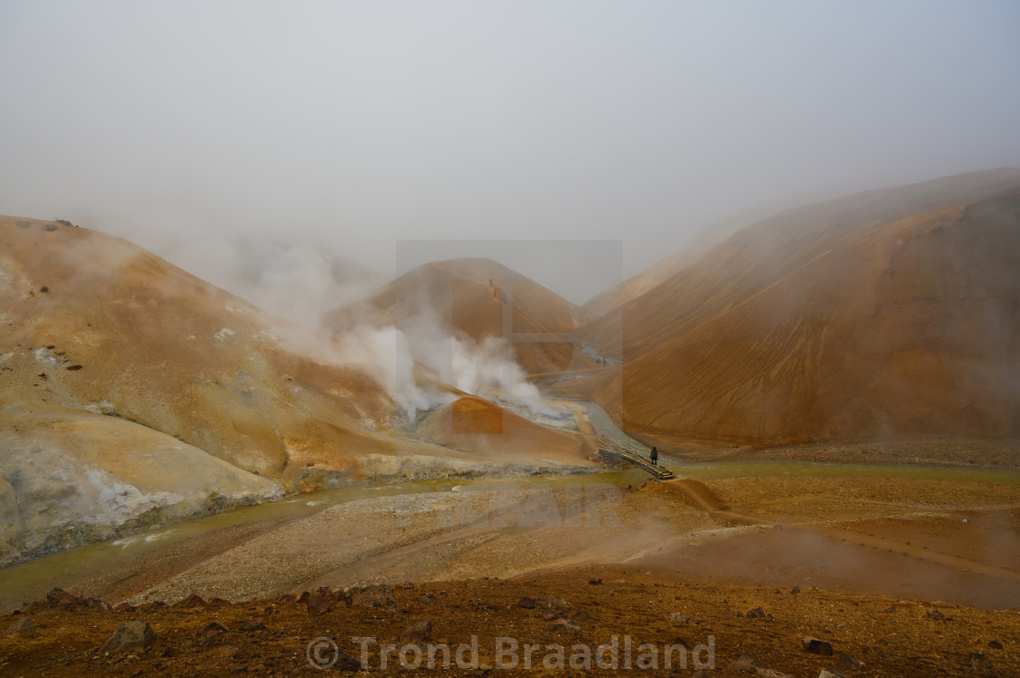 "Kerlingarfjöll in Iceland" stock image