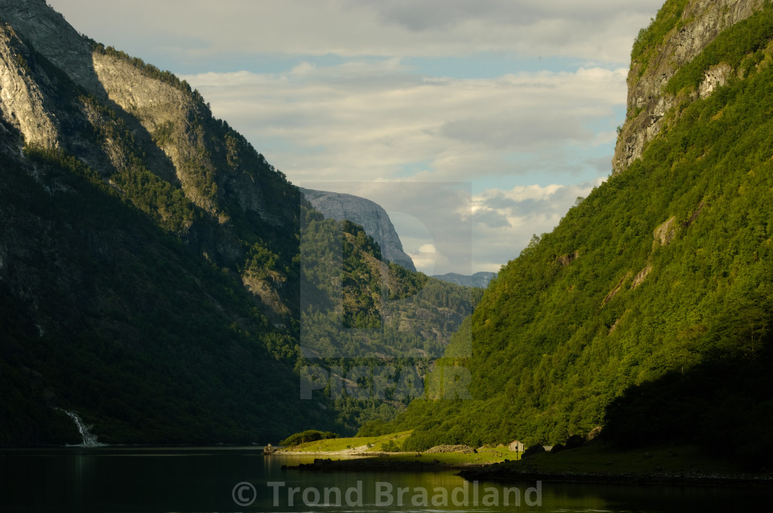 "Nærøyfjord" stock image