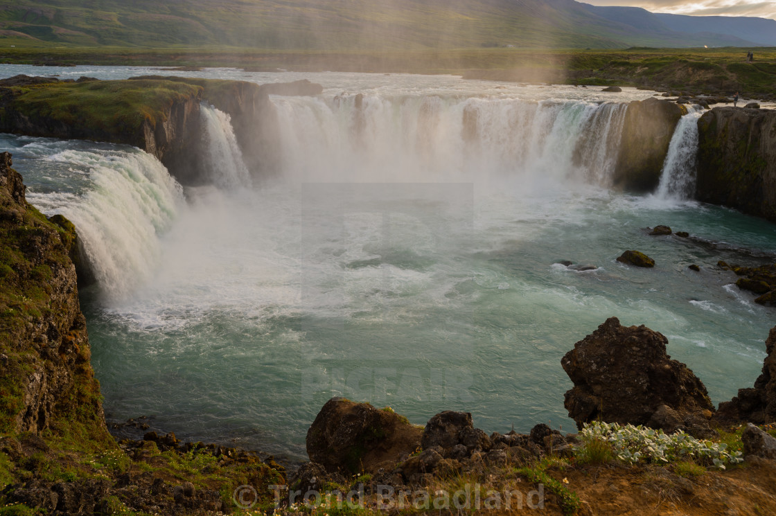 "Goðafoss" stock image