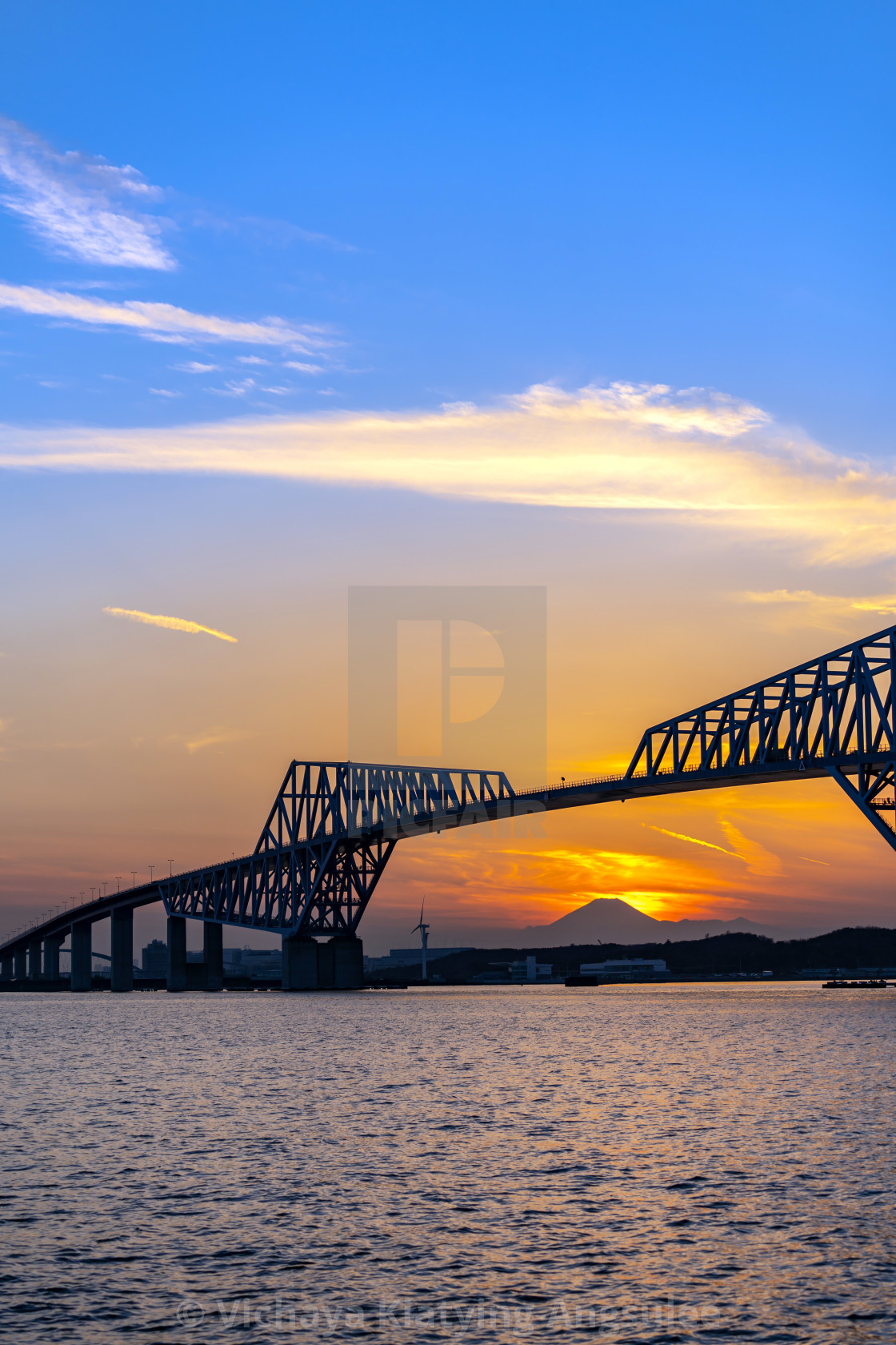 Diamond Fuji Tokyo Gate Bridge License Download Or Print For 12 40 Photos Picfair