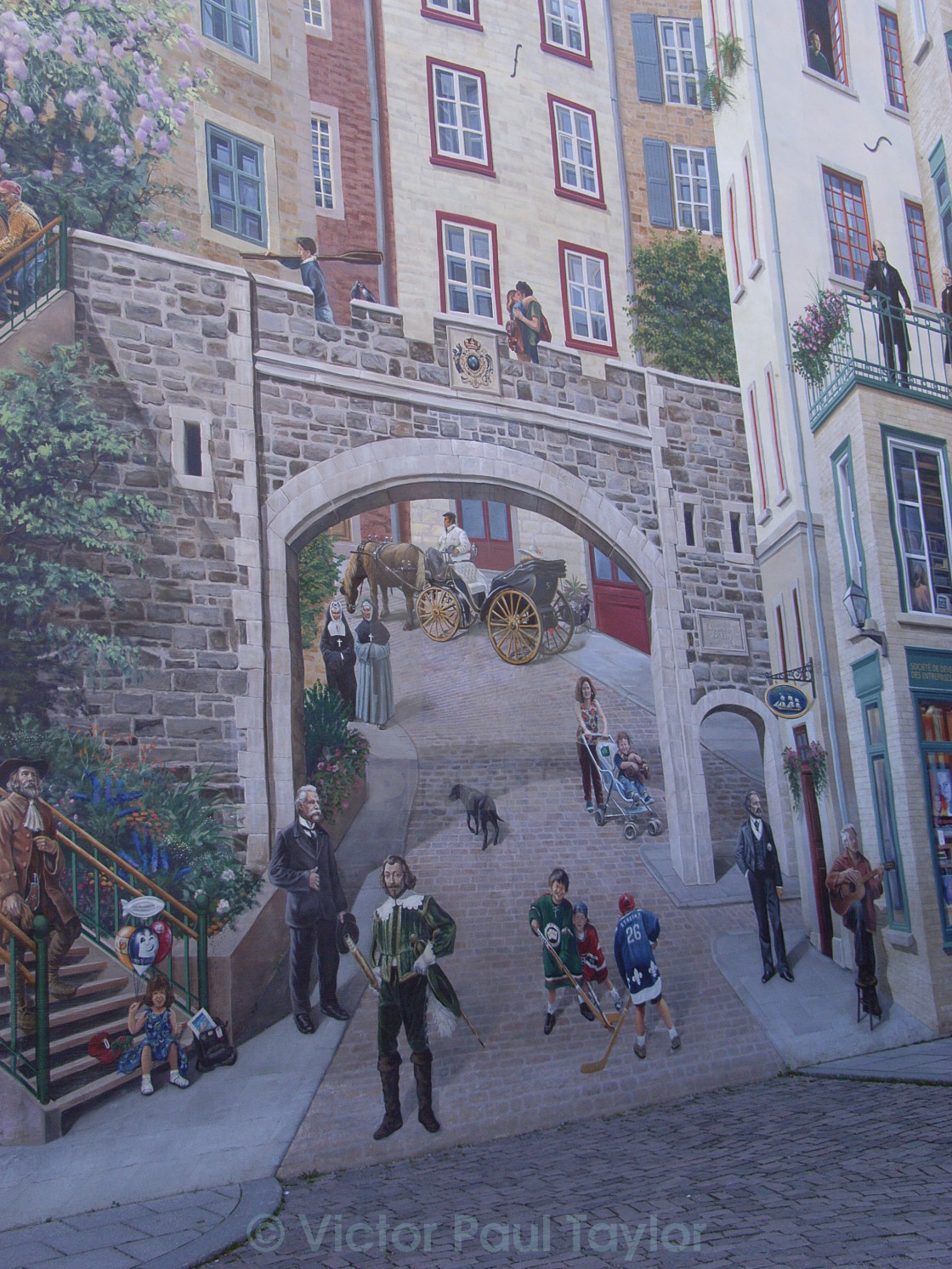 Quebec Wall Painting License Download Or Print For 3 00
