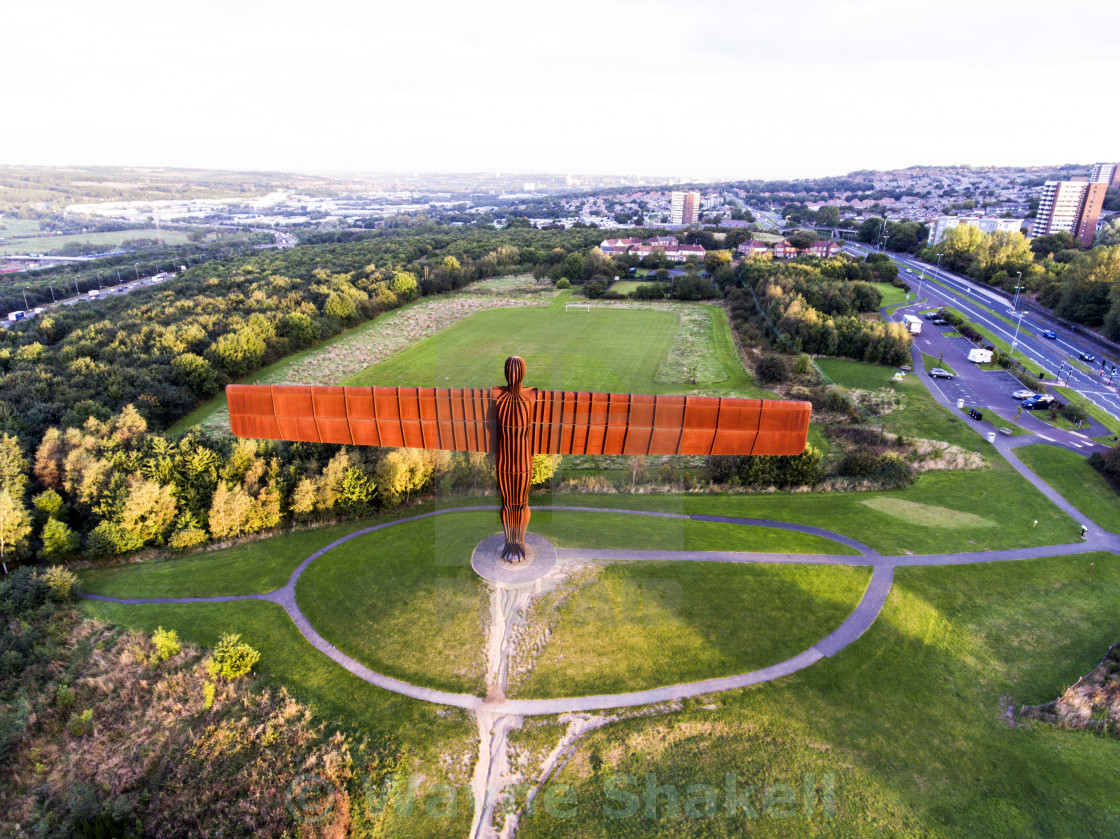 "Angel of the North" stock image