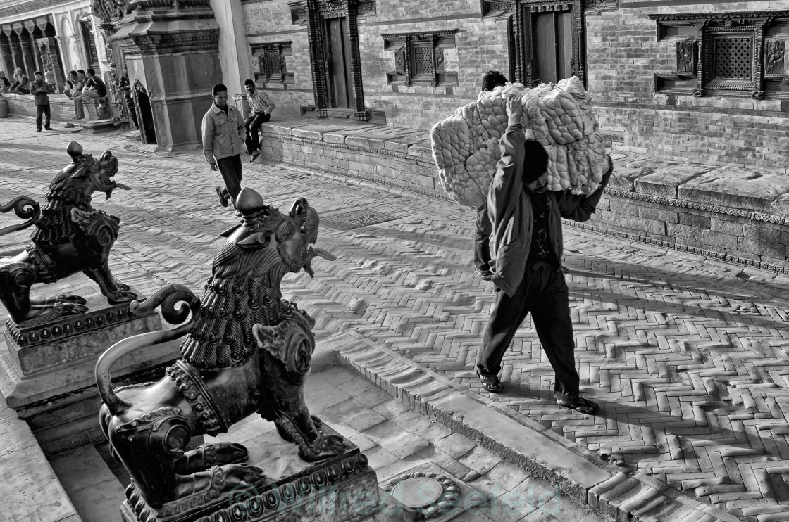 "BHAKTAPUR" stock image