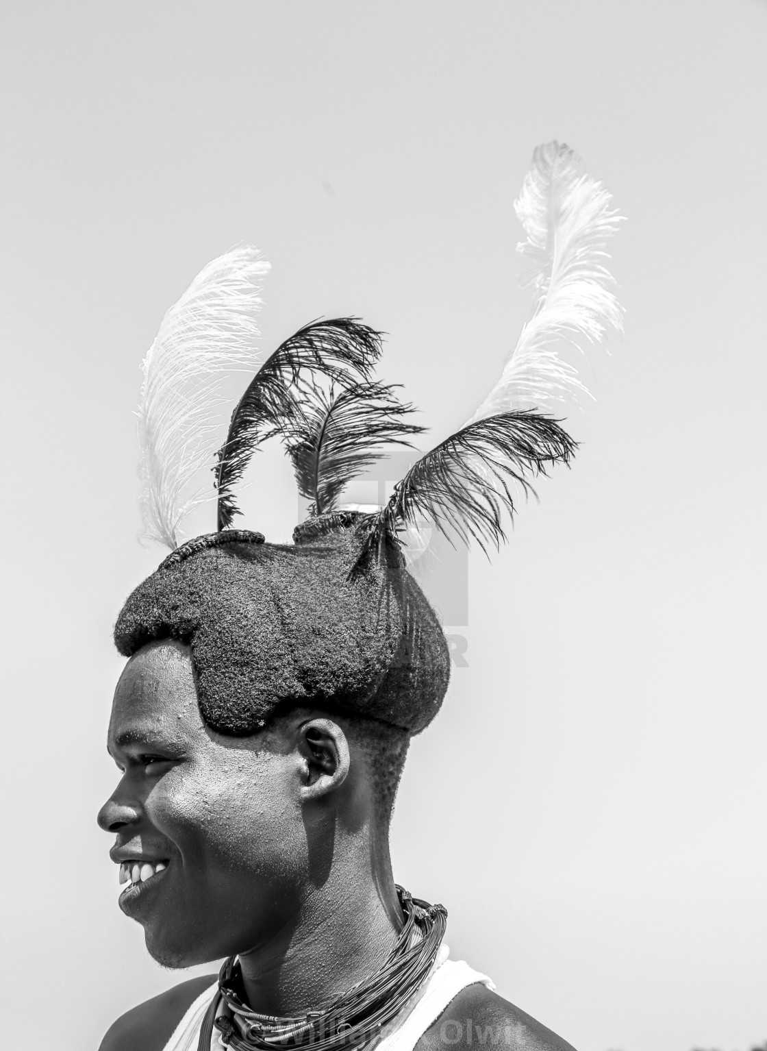 "Karamojong Head gear" stock image