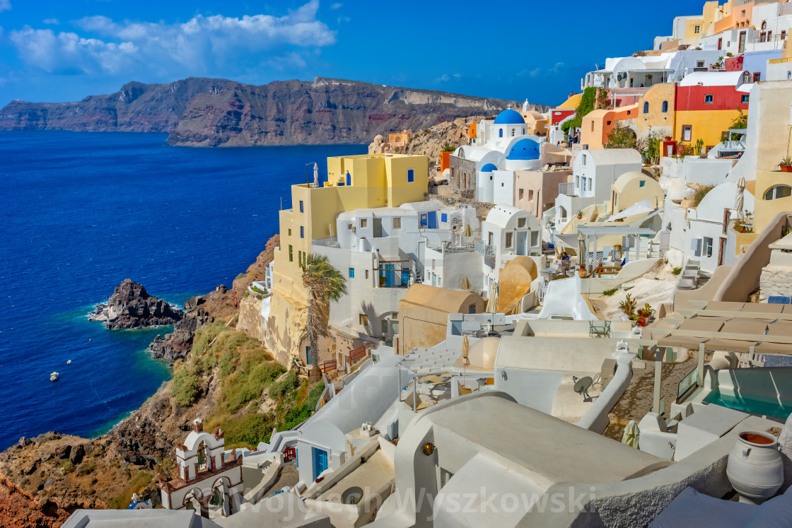 "Architecture on the island of Santorini, Greece, Europe" by Wojciech Wyszkowski - $15.59 "Architecture on the island of Santorini, Greece, Europe" stock image