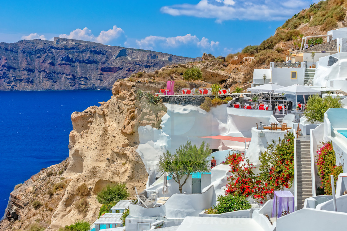 "Architecture on the island of Santorini, Greece, Europe" by Wojciech Wyszkowski - $15.59 "Architecture on the island of Santorini, Greece, Europe" stock image
