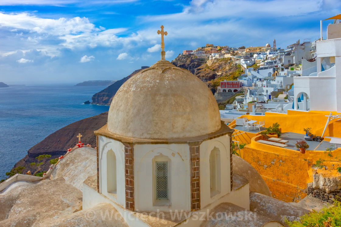 "Architecture on the island of Santorini, Greece, Europe" by Wojciech Wyszkowski - $15.59 "Architecture on the island of Santorini, Greece, Europe" stock image