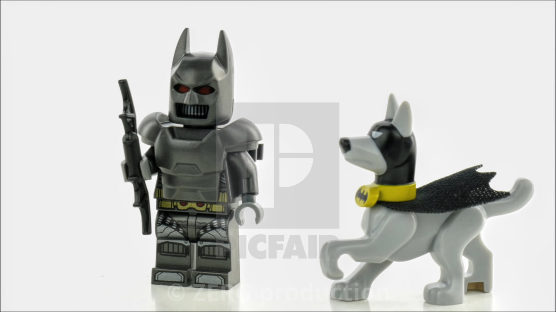 Figures from the designer Lego. Batman Arkham Knight. Toys close up. -  License, download or print for £ | Photos | Picfair