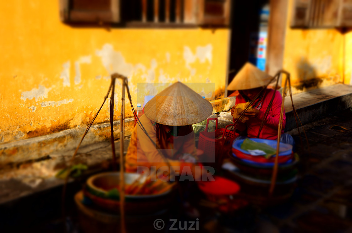 "Vietnamese street food" stock image