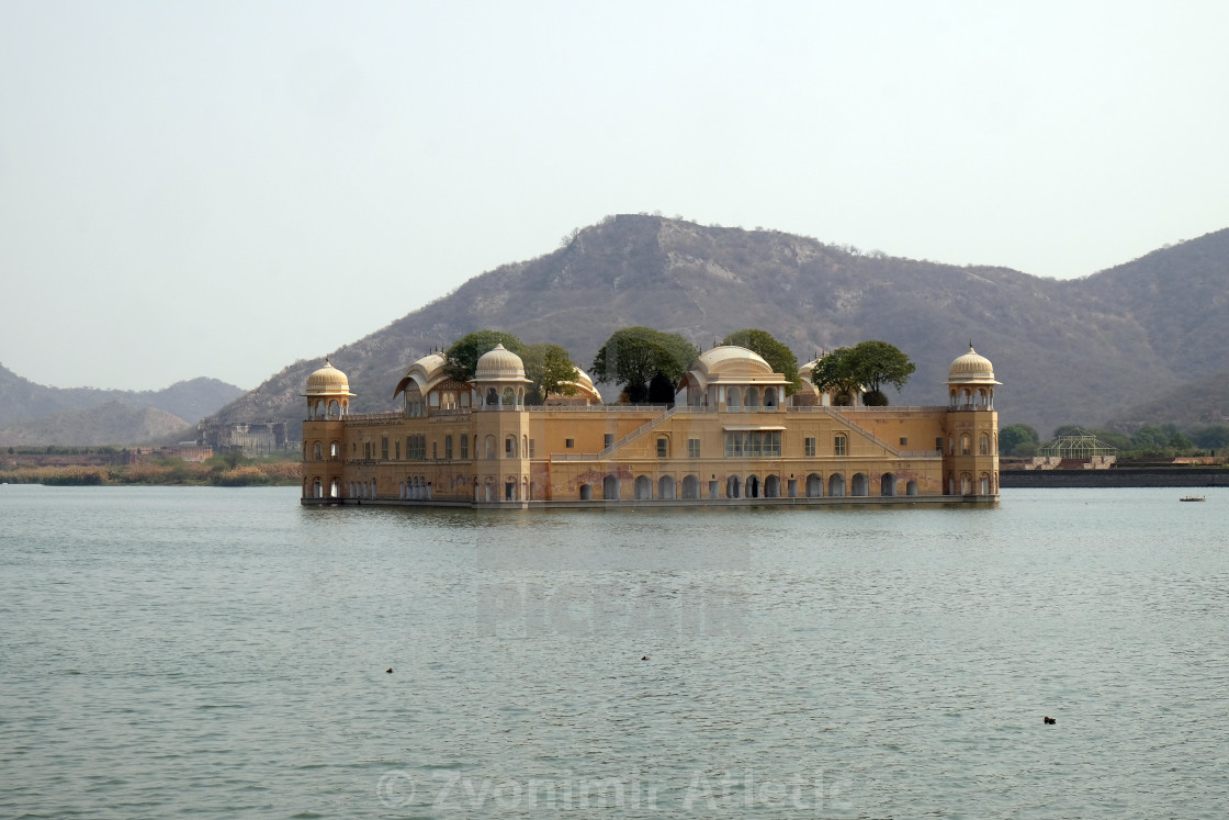 Jal Mahal Palace Jal Mahal Water Palace Was Built During The 18th Century In The Middle Of Man Sager Lake Jaipur Rajasthan India License Download Or Print For 12 40 Photos Picfair