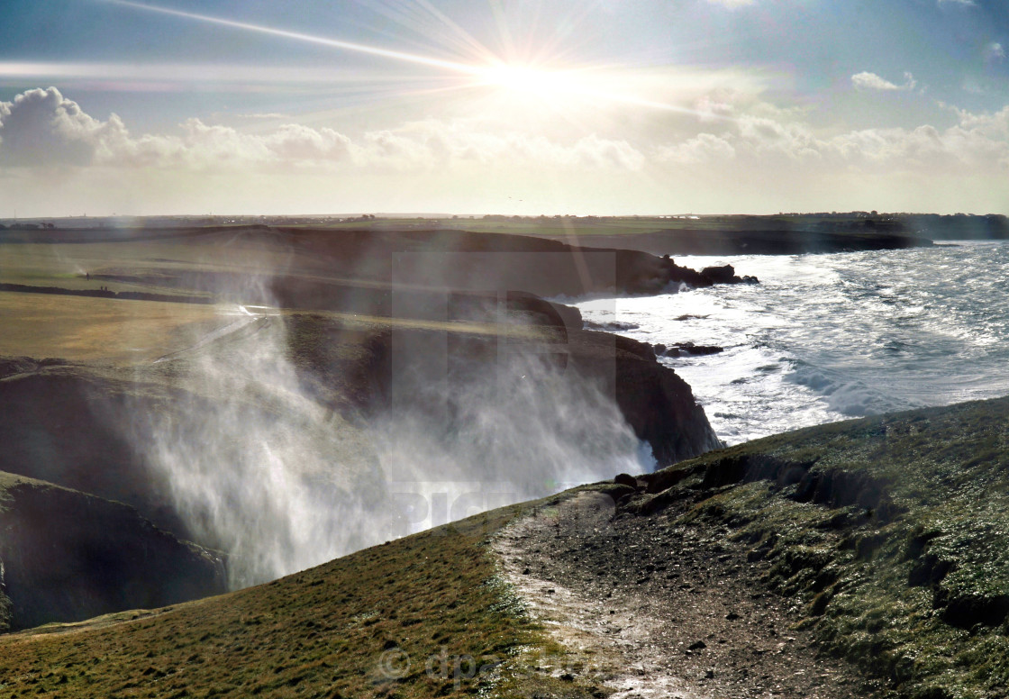 "Sea Spray" stock image