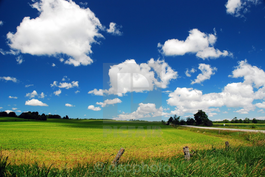 "Country Road" stock image